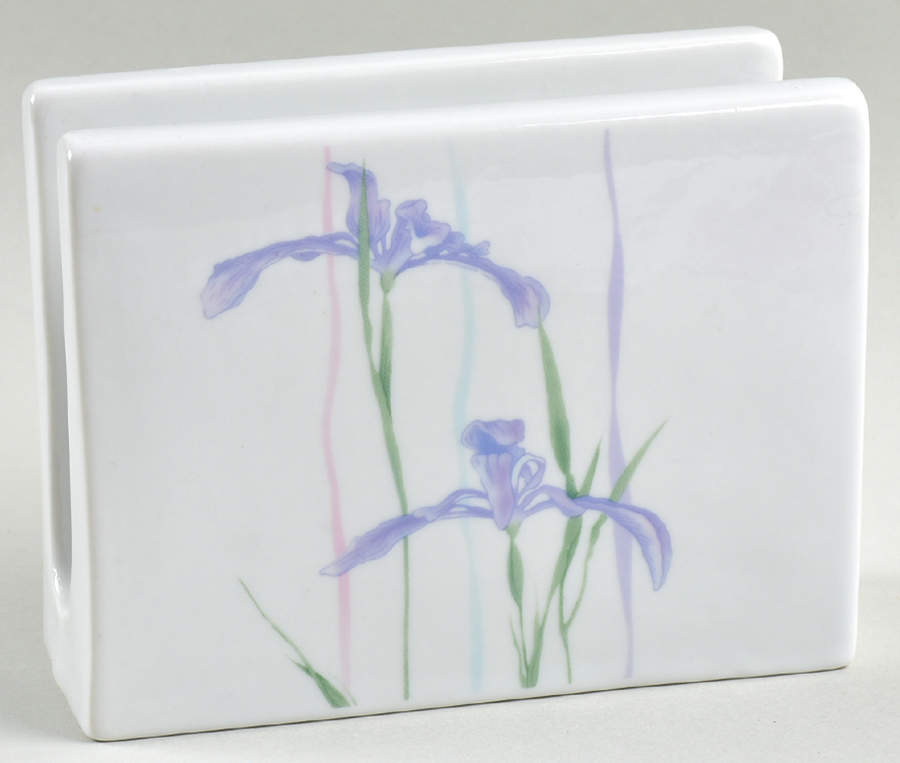 Shadow Iris (Corelle) Napkin Holder by Corning Corelle-1
