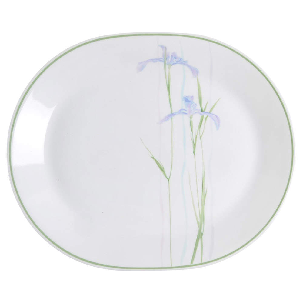 Shadow Iris (Corelle) 12" Oval Serving Platter by Corning Corelle-1