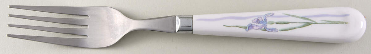 Shadow Iris (Corelle) Dinner Fork (7 1/2" or Larger) by Corning Corelle-1