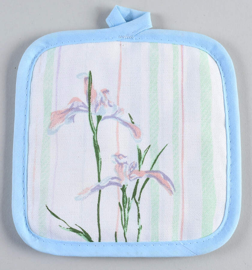 Shadow Iris (Corelle) Cloth Potholder by Corning Corelle-1