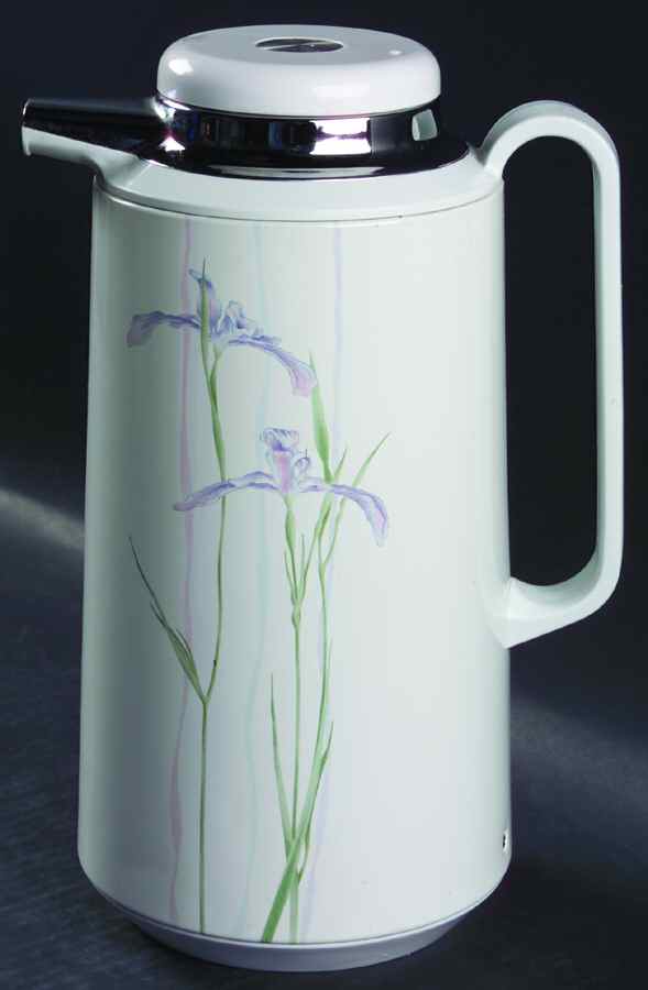 Shadow Iris (Corelle) Plastic Thermos/Carafe & Lid by Corning Corelle-1
