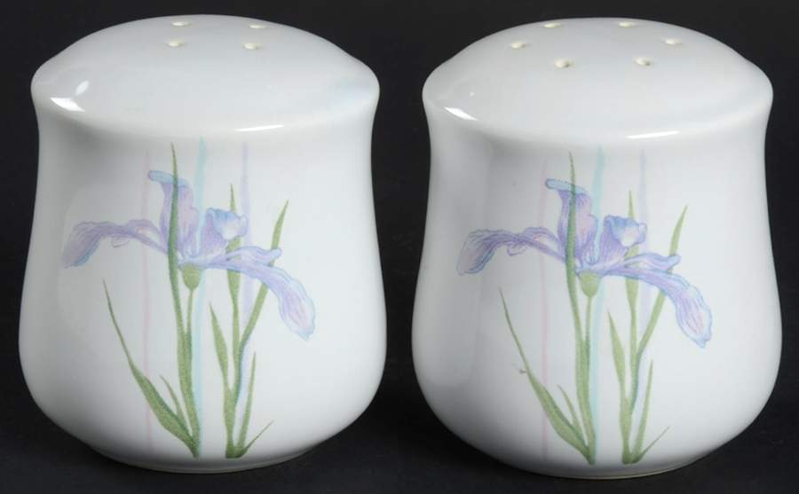Shadow Iris (Corelle) Salt & Pepper Set by Corning Corelle-1