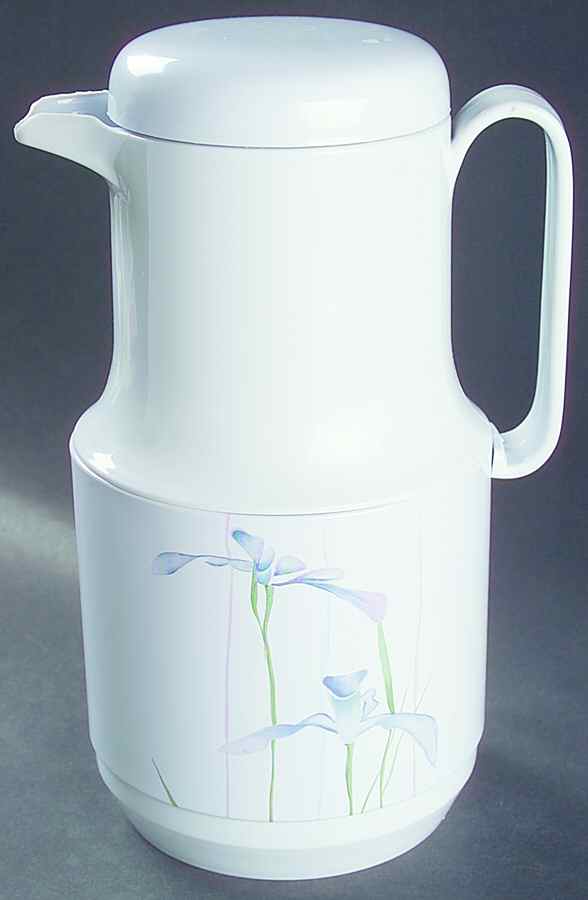 Shadow Iris (Corelle) Plastic Thermos/Carafe & Lid by Corning Corelle-1
