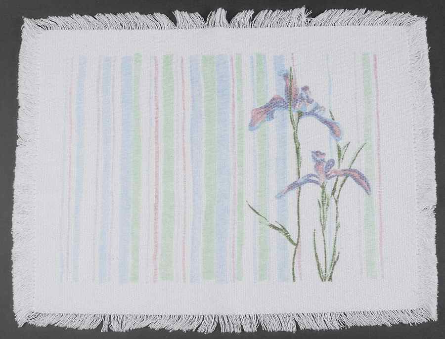 Shadow Iris (Corelle) Cloth Placemat by Corning Corelle-1