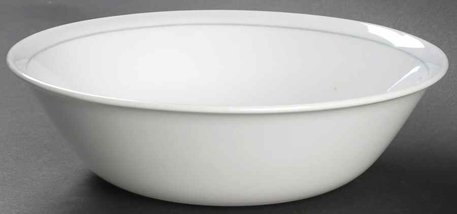 Silk Blossoms (Corelle) 8" Round Vegetable Bowl by Corning Corelle-1