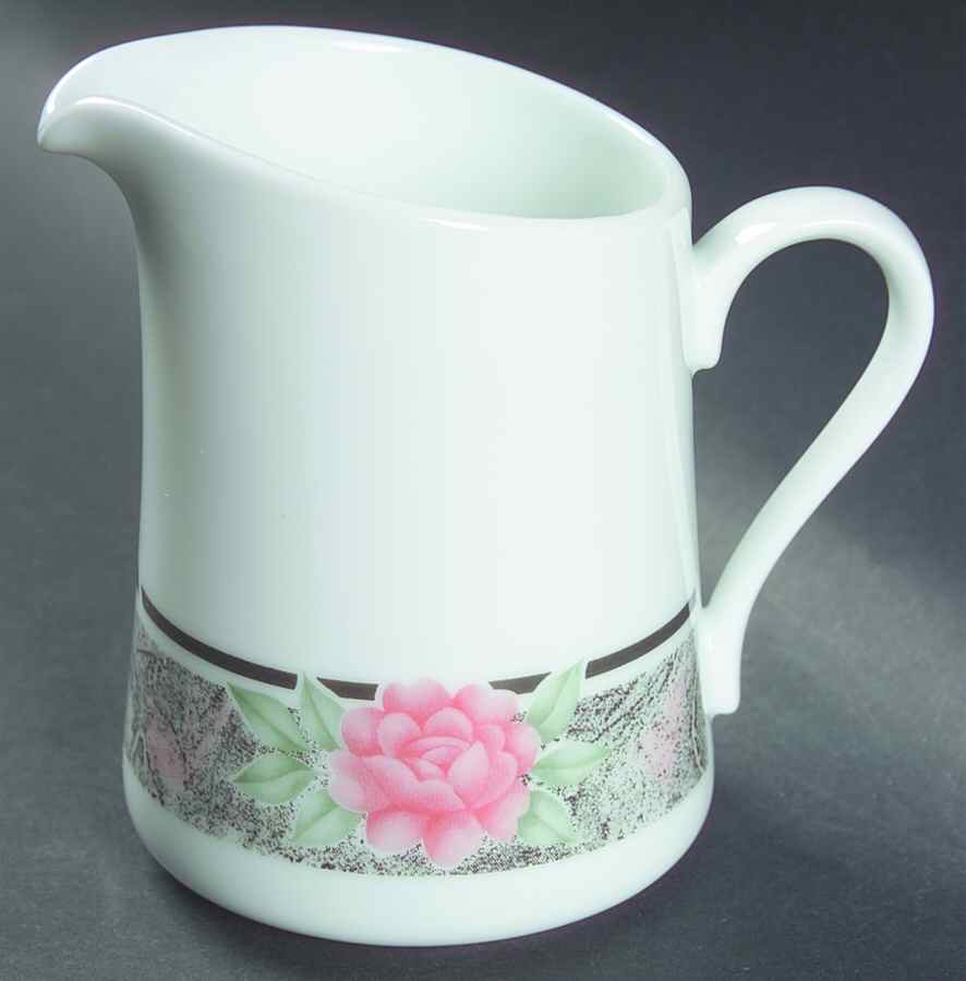 Silk and Roses (Corelle) Creamer by Corning Corelle-1