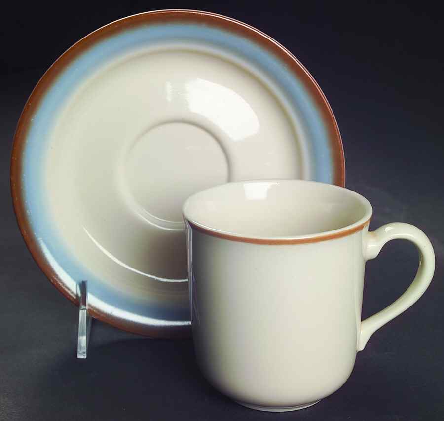 Skyscape (Corelle) Mug/Cup & Saucer Set by Corning Corelle-1