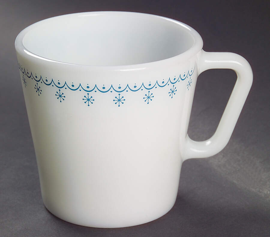 Snowflake Blue (Corelle) Mug by Corning Corelle-1