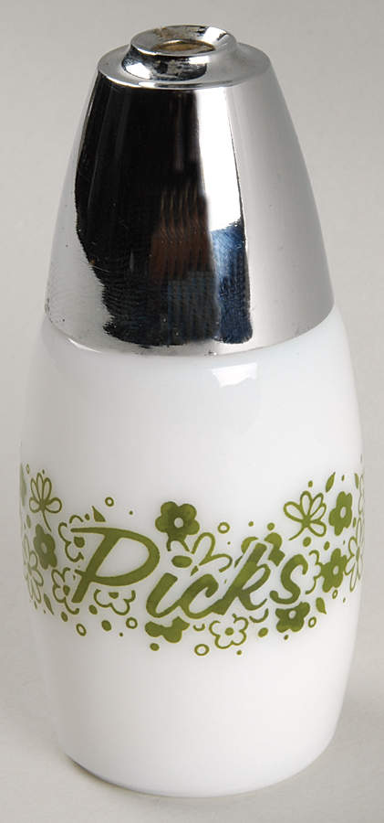 Spring Blossom (Large Flowers) Toothpick Holder by Corning Corelle-1