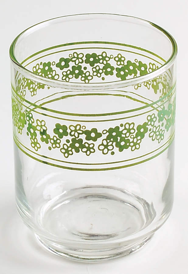 Spring Blossom (Large Flowers) 6 Oz Glassware Juice by Corning Corelle-1