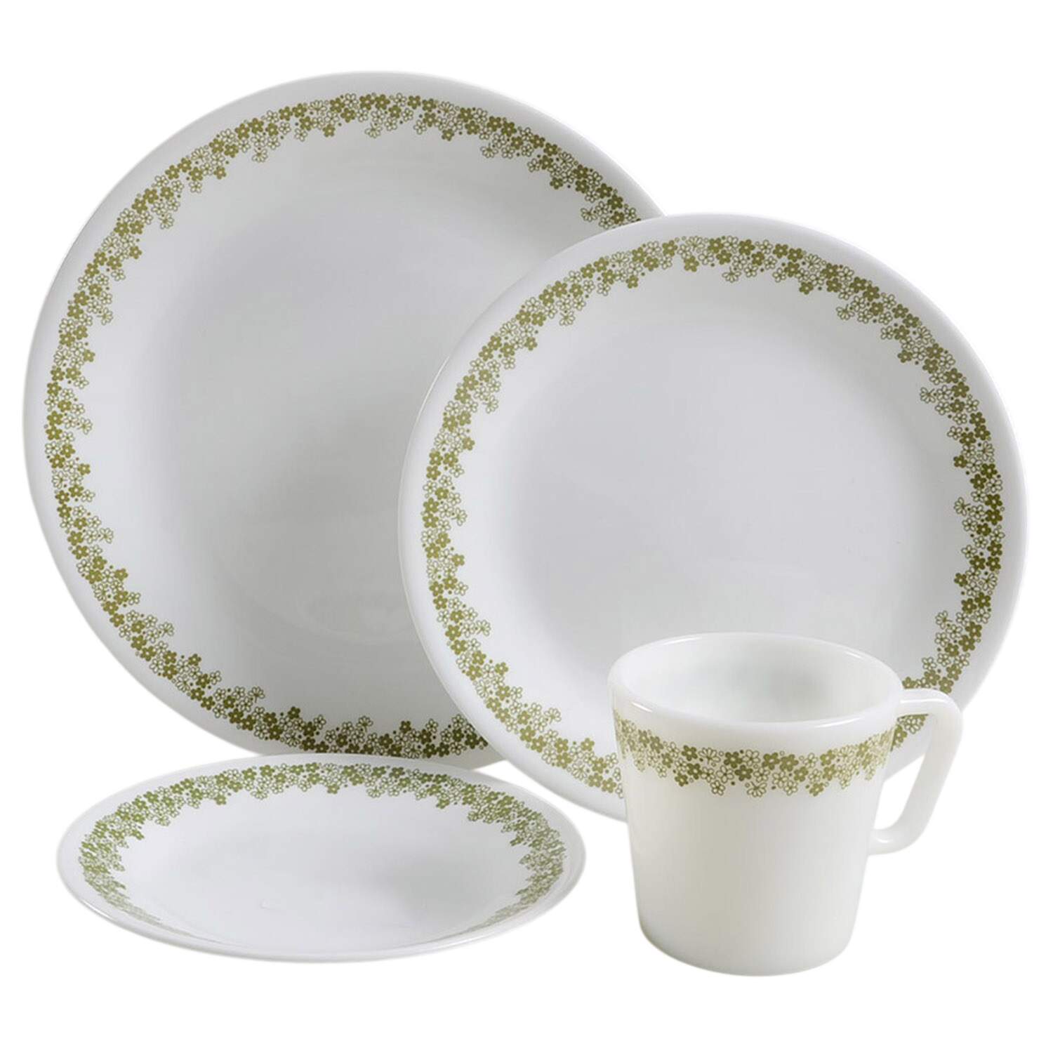 Spring Blossom (Large Flowers) 32  Piece Estate Set by Corning Corelle-1