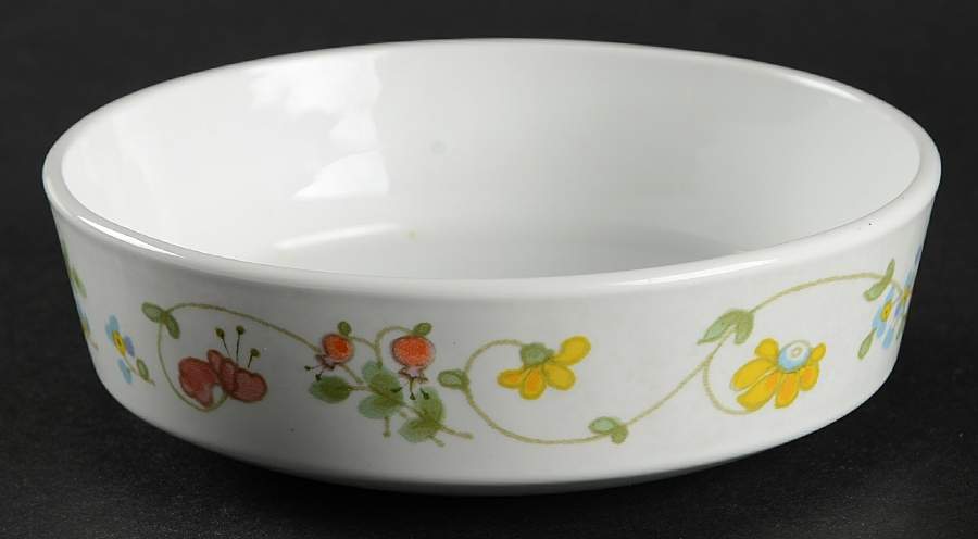 Spring Bouquet Fruit/Dessert (Sauce) Bowl by Corning Corelle-1