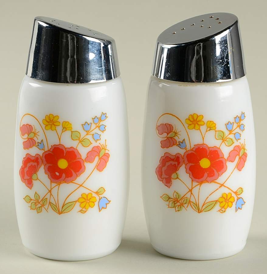 Spring Bouquet Salt & Pepper Set by Corning Corelle-1