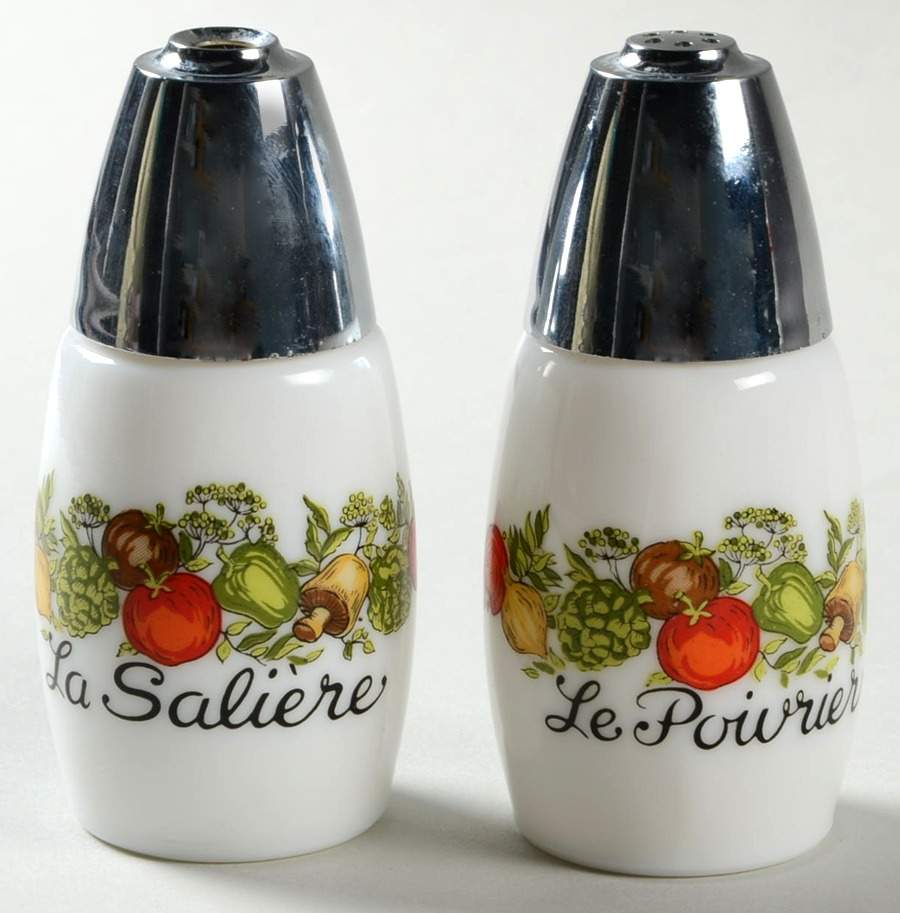 Spice of Life (Centura) Salt & Pepper Set by Corning Corelle-1