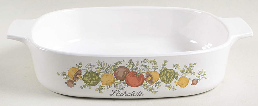 Spice of Life (Centura) 1.5 Quart Square Casserole No Lid by Corning Corelle-1