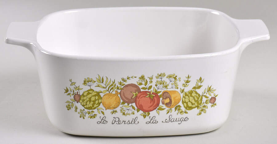 Spice of Life (Centura) 1.5 Quart Square Casserole No Lid by Corning Corelle-1