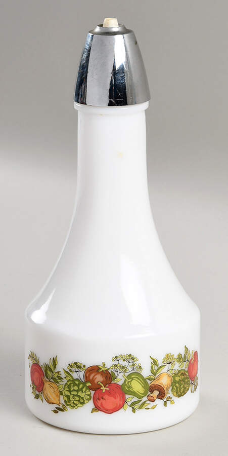Spice of Life (Centura) Oil Cruet/Shaker with Plastic Lid by Corning Corelle-1