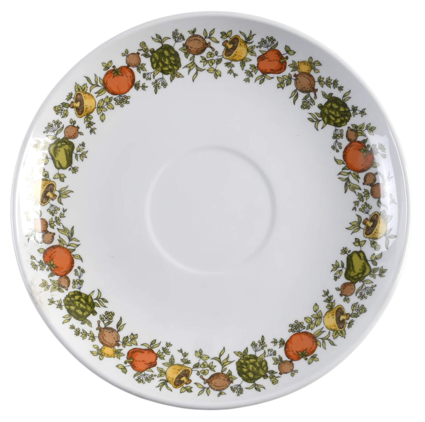Spice of Life (Centura) Saucer by Corning Corelle-1