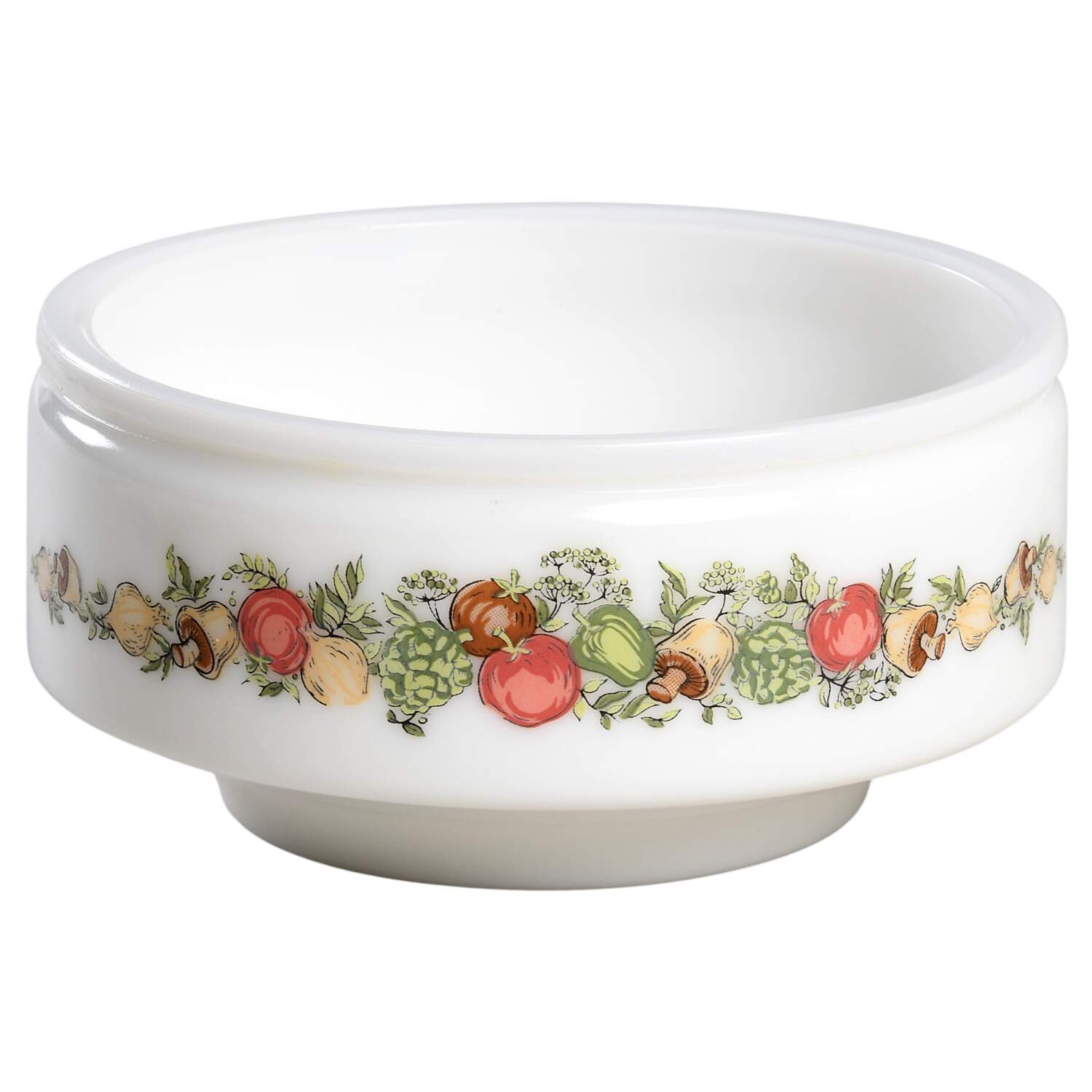 Spice of Life (Centura) Glassware Condiment Bowl w/No Plastic Lid by Corning Corelle-1