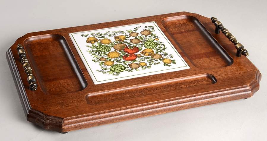 Spice of Life (Centura) Cheese and Cracker Board by Corning Corelle-1