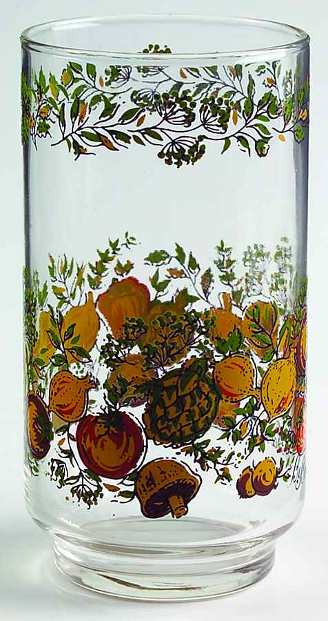 Spice of Life (Centura) 10 Oz Glassware Tumbler by Corning Corelle-1