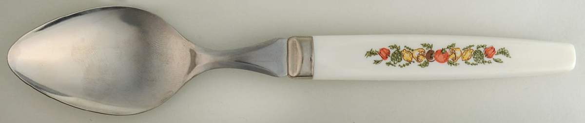 Spice of Life (Centura) Place/Oval Soup Spoon by Corning Corelle-1