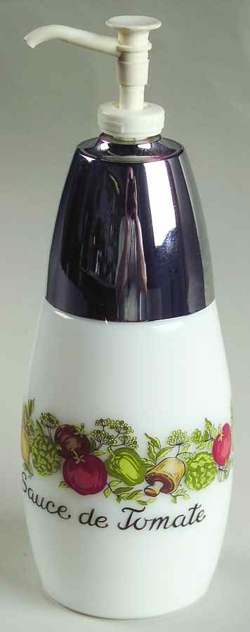 Spice of Life (Centura) Ketchup Dispenser by Corning Corelle-1