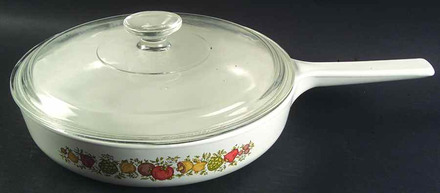 Spice of Life (Centura) 10" Rangetopper Skillet & Glass Lid by Corning Corelle-1
