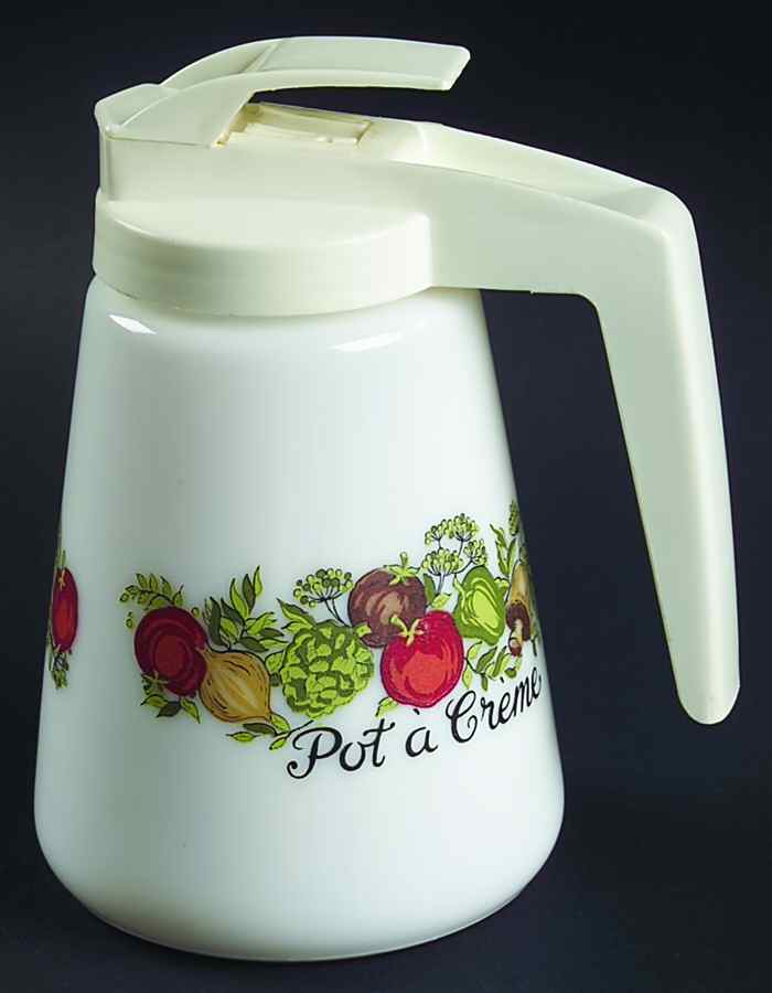 Spice of Life (Centura) Large Syrup with Lid by Corning Corelle-1