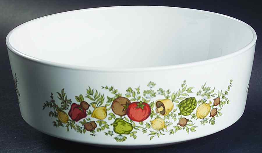 Spice of Life (Centura) 7" Round Vegetable Bowl by Corning Corelle-1