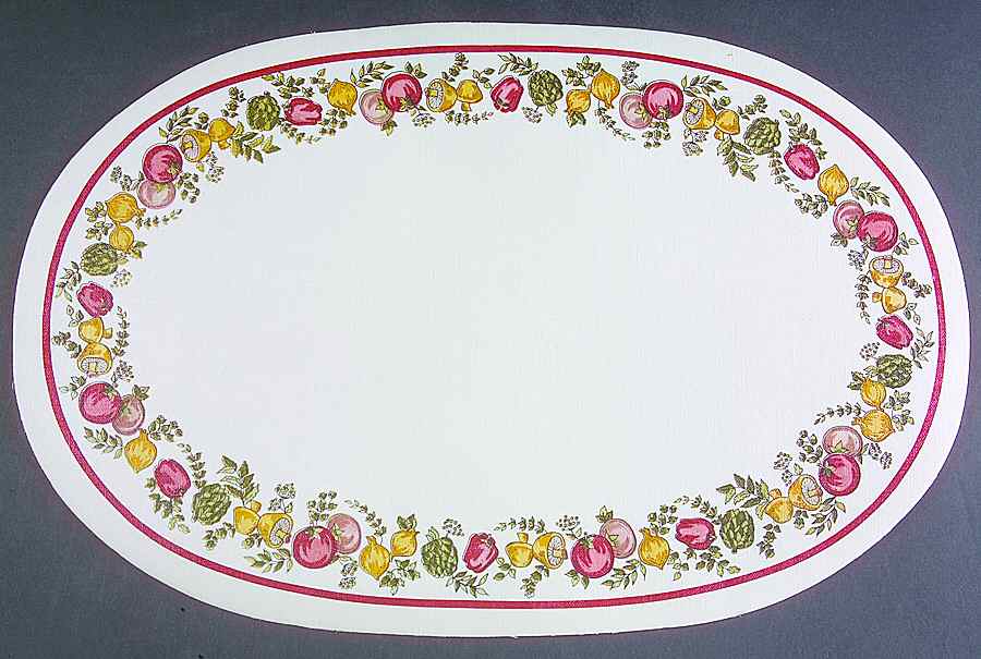 Spice of Life (Centura) Vinyl Placemat by Corning Corelle-1