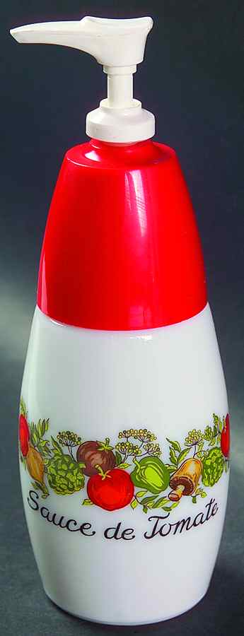 Spice of Life (Centura) Ketchup Dispenser by Corning Corelle-1