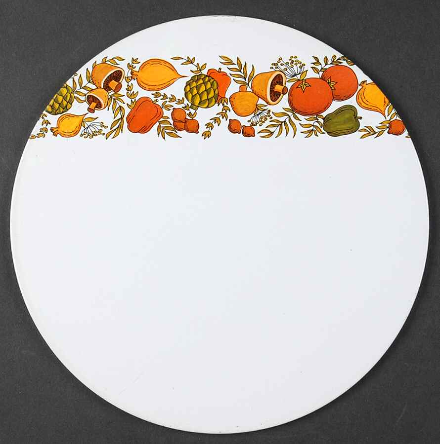 Spice of Life (Centura) 8" Round Trivet by Corning Corelle-1