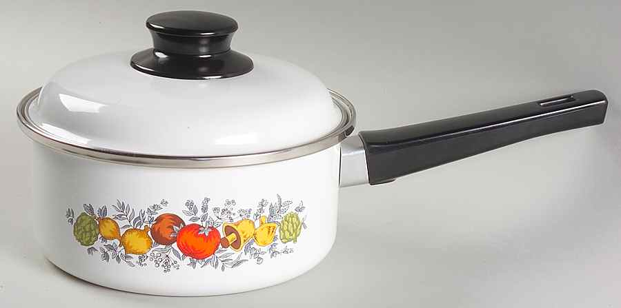 Spice of Life (Centura) 1.5 Quart Metal Covered Saucepan by Corning Corelle-1