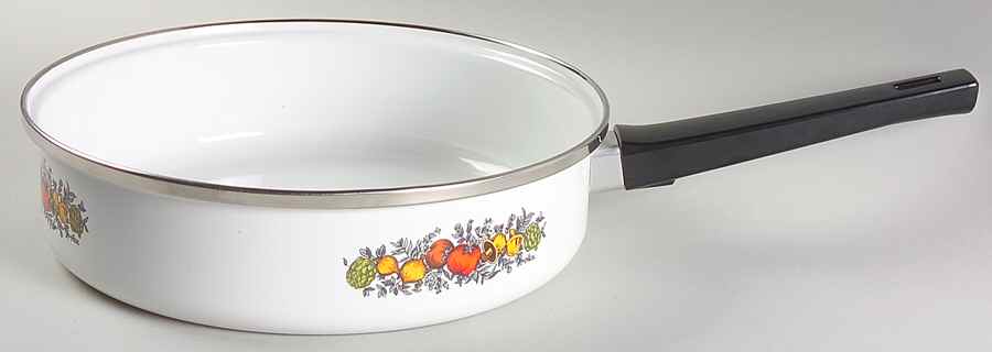 Spice of Life (Centura) 10" Open Metal Skillet by Corning Corelle-1