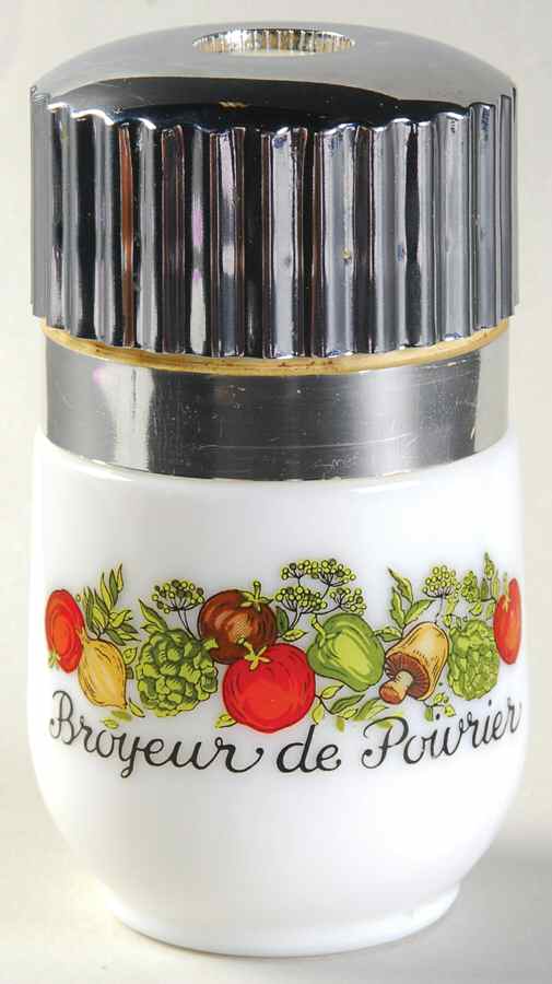 Spice of Life (Centura) Pepper Mill for Mill Set by Corning Corelle-1