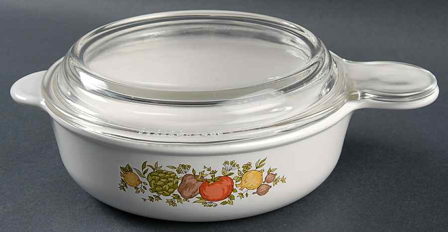 Spice of Life (Centura) Grab a Meal W/Glass Lid by Corning Corelle-1