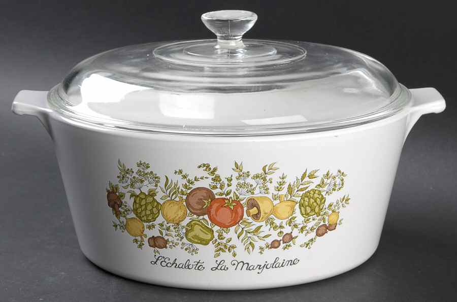 Spice of Life (Centura) 2.5 Qt Round Covered Casserole by Corning Corelle-1