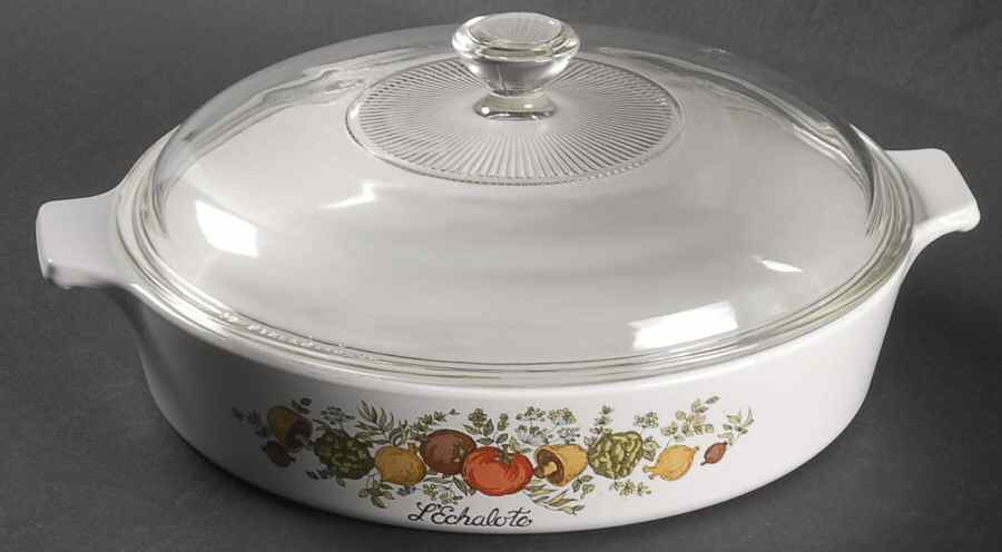 Spice of Life (Centura) 8" Skillet & Lid by Corning Corelle-1