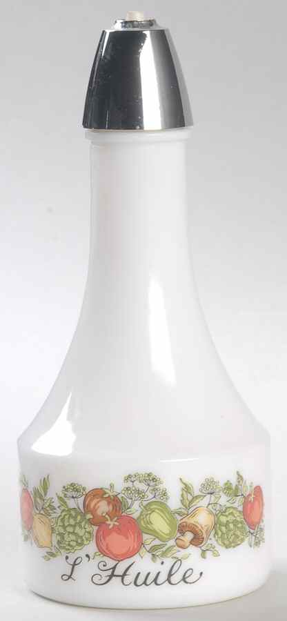 Spice of Life (Centura) Oil Cruet/Shaker with Plastic Lid by Corning Corelle-1