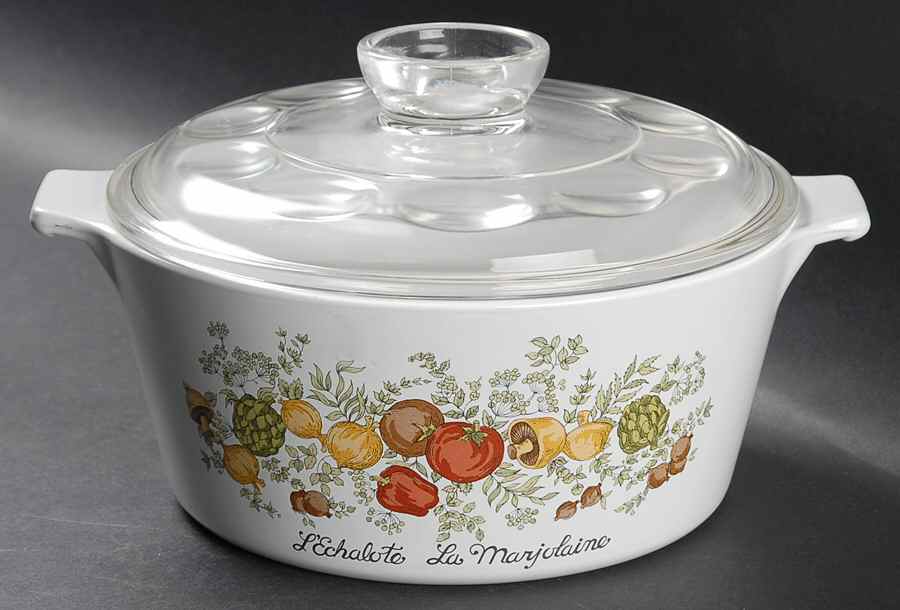 Spice of Life (Centura) 1.5 Qt Round Covered Casserole by Corning Corelle-1