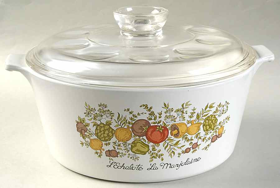Spice of Life (Centura) 2.5 Qt Round Covered Casserole by Corning Corelle-1