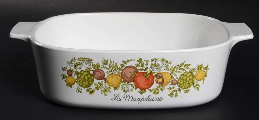 Spice of Life (Centura) 2 Quart Square Casserole No Lid by Corning Corelle-1