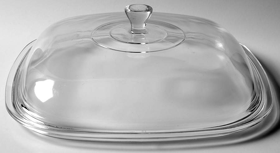 Spice of Life (Centura) Lid for 2.5 Quart Square Casserole by Corning Corelle-1