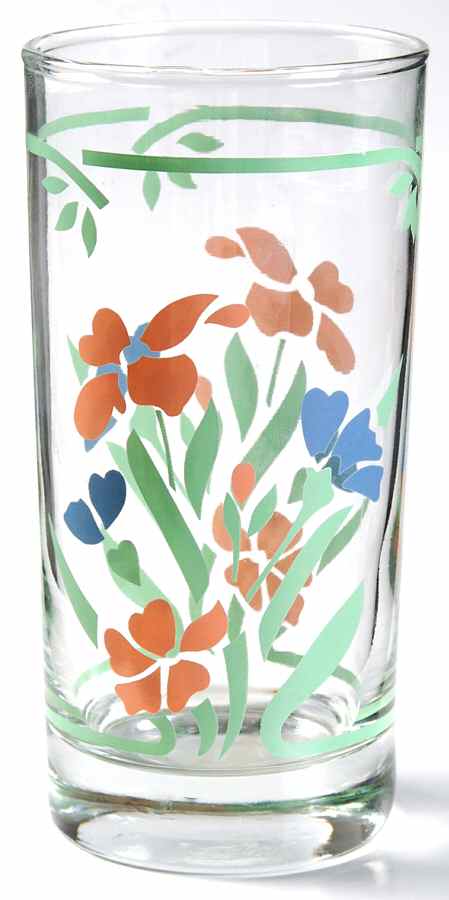 Stencil Garden (Corelle) 10 Oz Glassware Tumbler by Corning Corelle-1