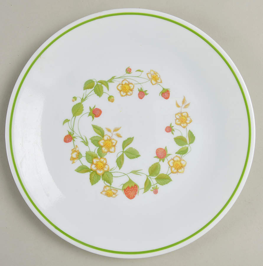 Strawberry Sundae (Corelle) Salad Plate by Corning Corelle-1