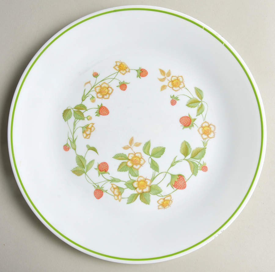 Strawberry Sundae (Corelle) Dinner Plate by Corning Corelle-1