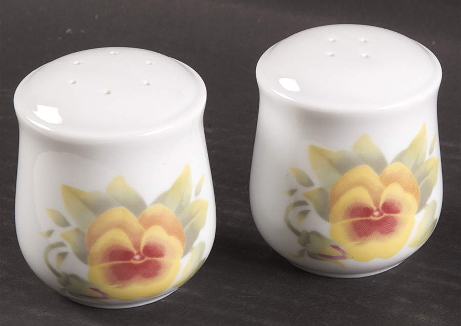 Summer Blush (Corelle) Salt & Pepper Set by Corning Corelle-1