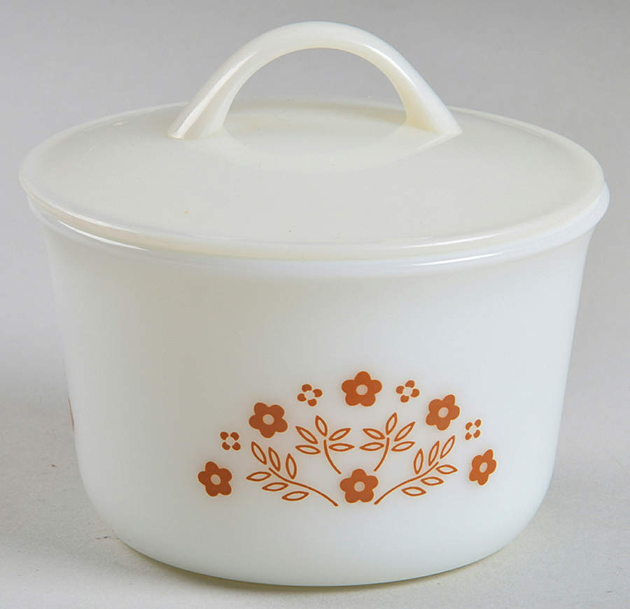 Summer Impressions (Corelle) Sugar Bowl & Lid by Corning Corelle-1