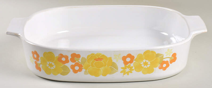 Summerhill 2.5 Quart Square Casserole No Lid by Corning Corelle-1